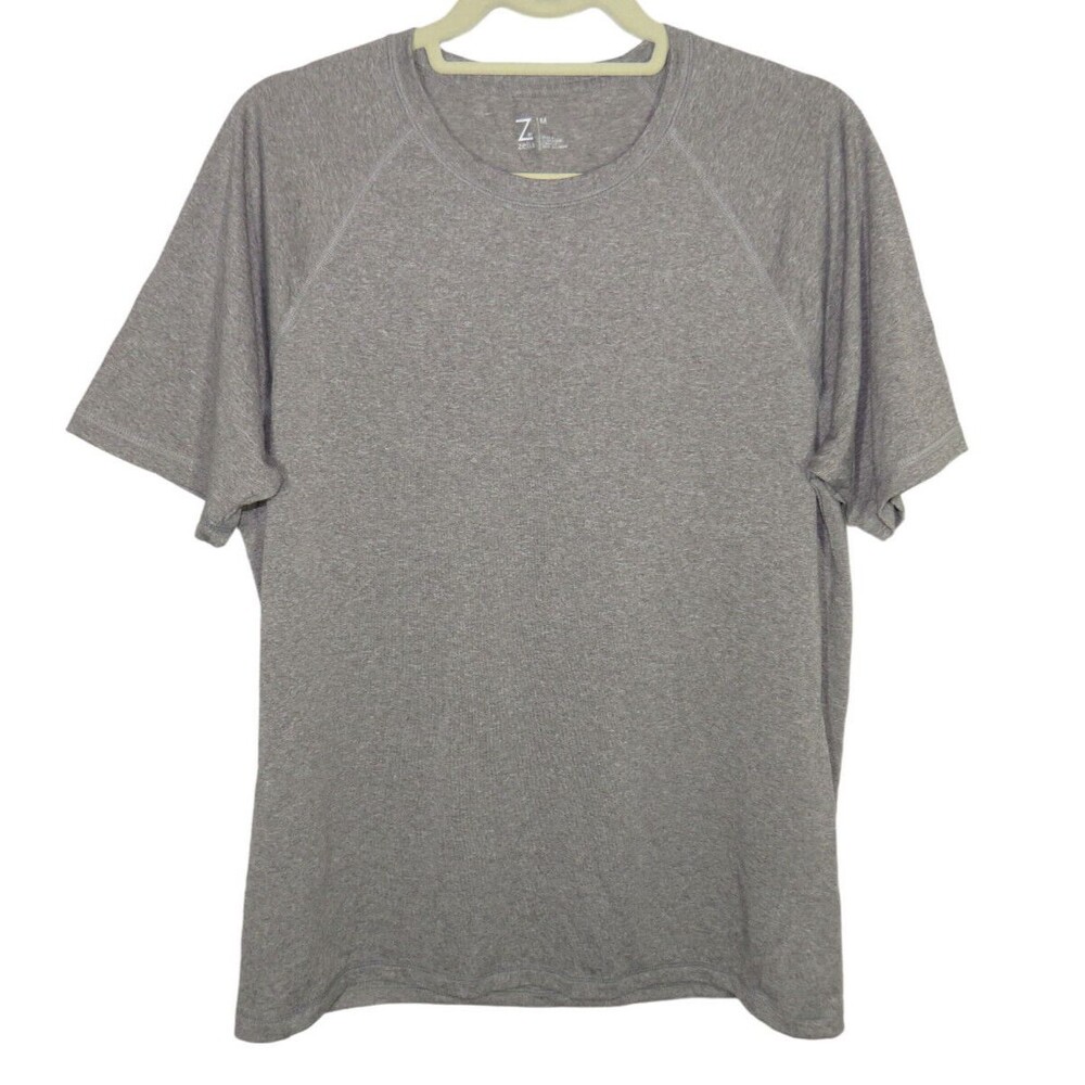 Zella Men's Gray Lightweight Active Tee Size Medium